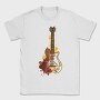 Watercolor Guitar, Tricou Barbati (Unisex)