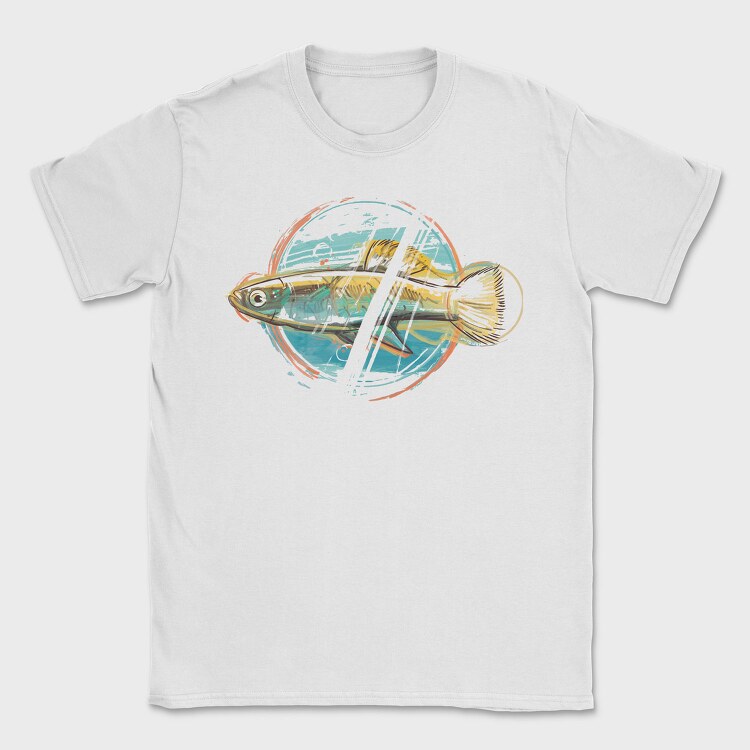 Watercolor Fish Olomina, Tricou Barbati (Unisex)