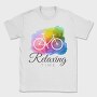 Watercolor Cycling Logo 001, Tricou Barbati (Unisex)