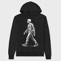 Walking Skeleton, Hanorac Oversize Barbati (Unisex)