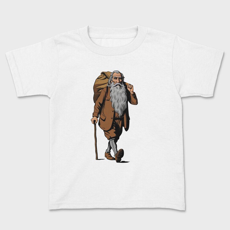 Walking Old Man Tote, Tricou Copii