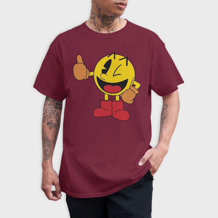 Pacman 3, Tricou Barbati (Unisex)