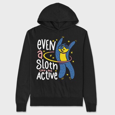 Active Sloth, Hanorac Oversize Barbati (Unisex)