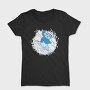 Poodle Dog Animal Cute Skiing, Tricou Femei