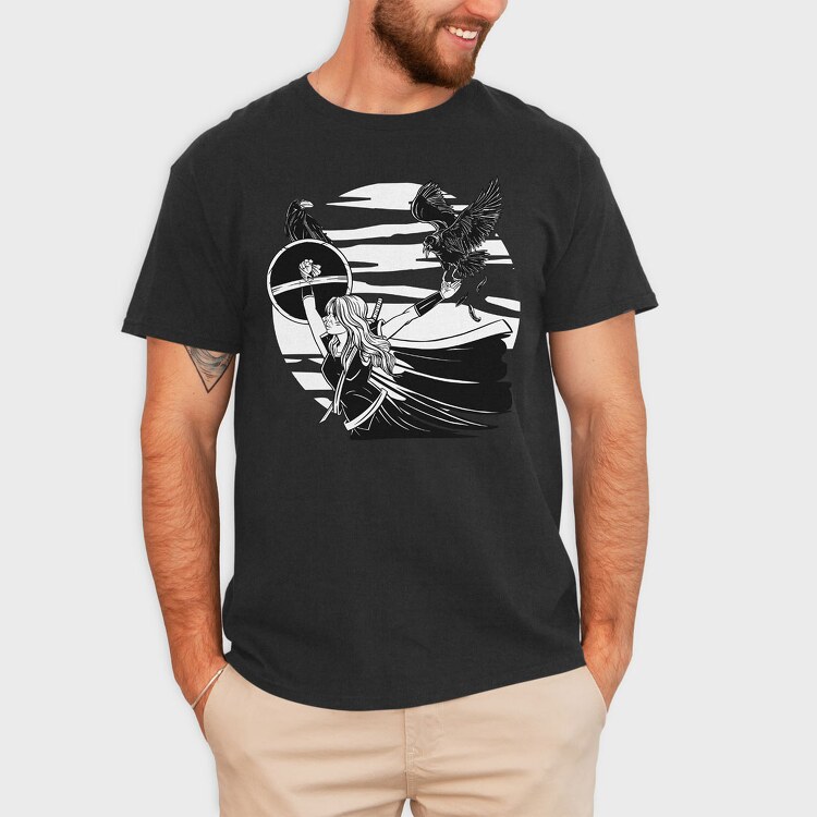 Viking Crows, Tricou Barbati (Unisex)