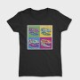 Pop Art T Rex Skull Tote, Tricou Femei