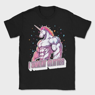 Unicorn Muscle, Tricou Barbati (Unisex)