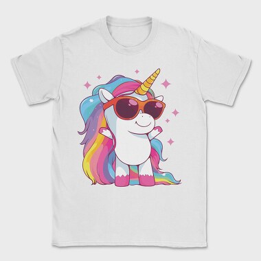 Unicorn Sunglasses, Tricou Barbati (Unisex)