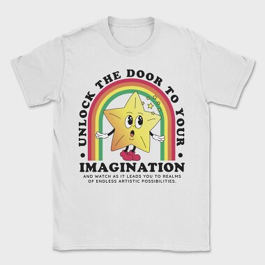 Unlock Thee Door to Your Imagination, Tricou Barbati (Unisex)