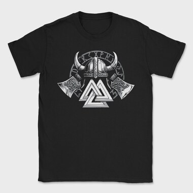 Valknut Vikings, Tricou Barbati (Unisex)