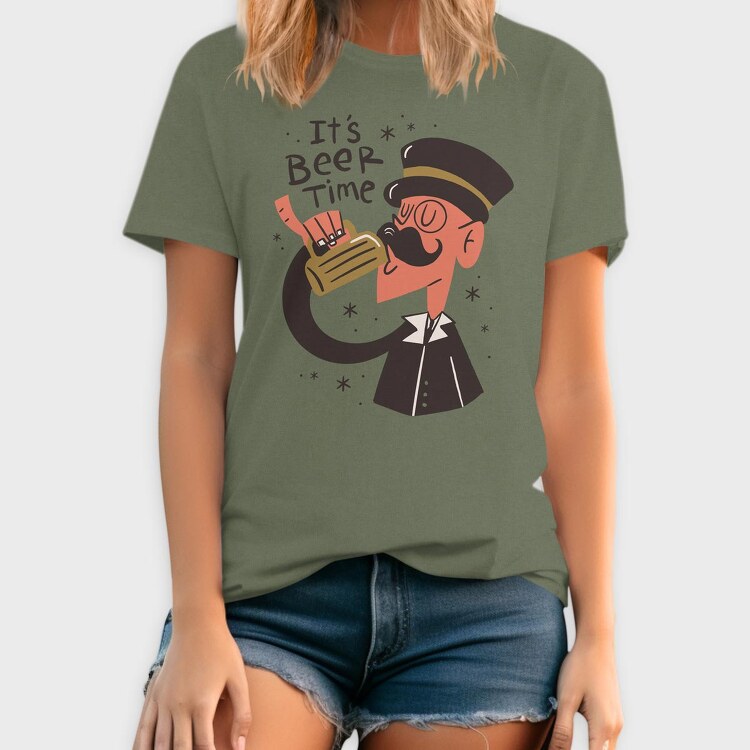 Gentleman Beer, Tricou Barbati (Unisex)