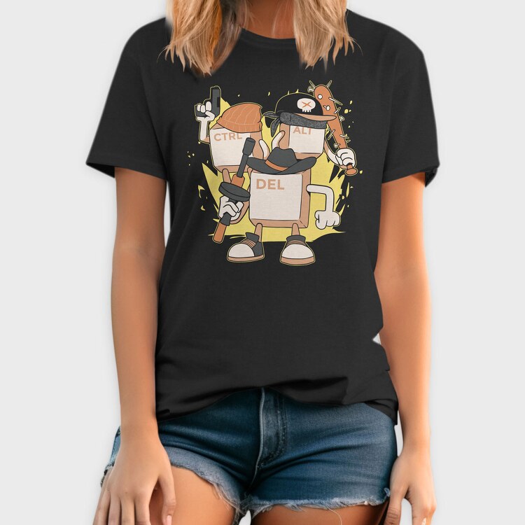 Mafia Keyboard, Tricou Barbati (Unisex)