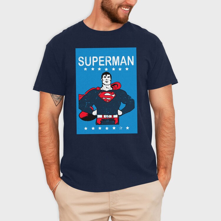 Superman 9, Tricou Barbati (Unisex)