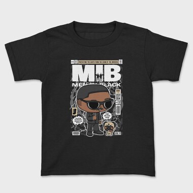 Agent J Comic Pop Art, Tricou Copii