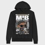 Agent J Comic Pop Art, Hanorac Oversize Barbati (Unisex)