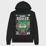 Batman Riddler Mystery, Hanorac Oversize Barbati (Unisex)