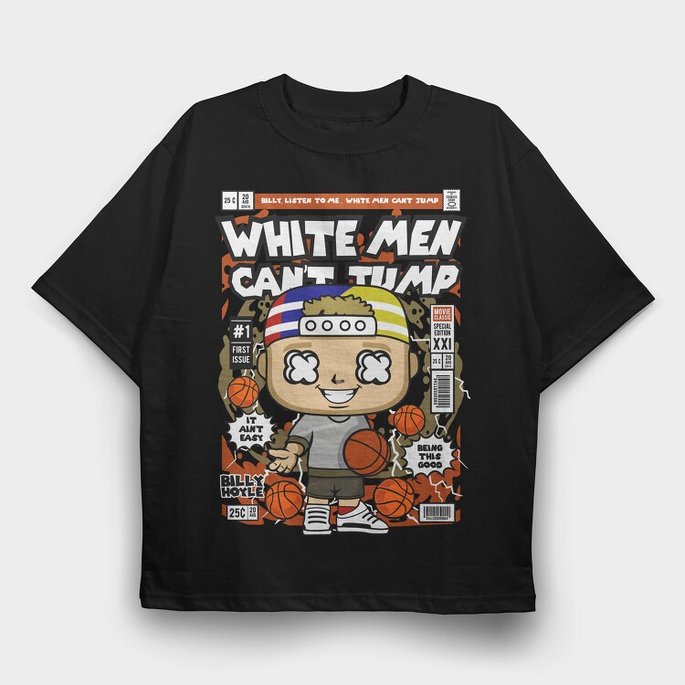 Billy Hoop Dreams, Tricou Oversize Barbati (Unisex)