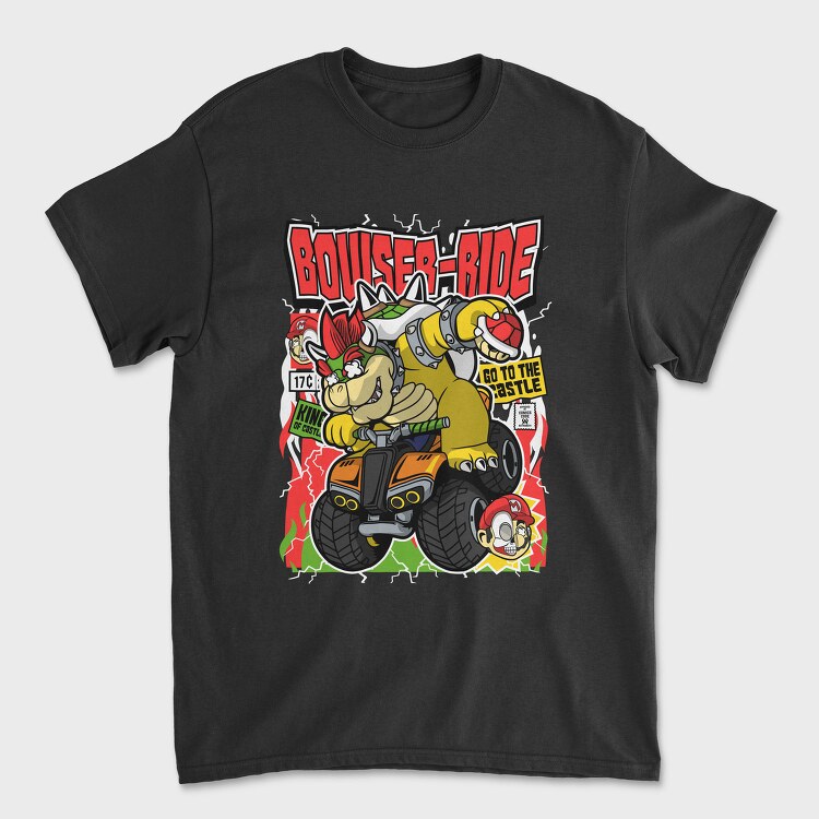 Bowlser Ride, Tricou Barbati (Unisex)
