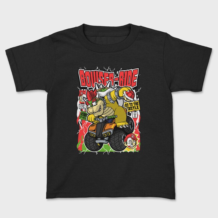 Bowlser Ride, Tricou Copii