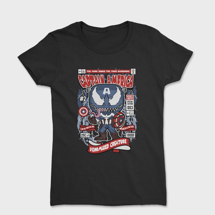 Captain Venomized, Tricou Femei