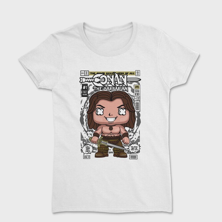 Conan The Barbarian, Tricou Femei