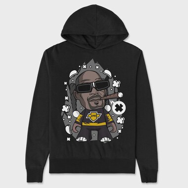 Cool Monkey Smoke, Hanorac Oversize Barbati (Unisex)