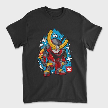 Cyberpunk Warrior, Tricou Barbati (Unisex)