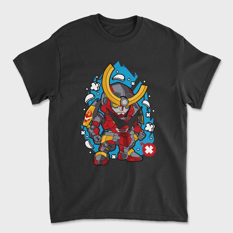 Cyberpunk Warrior, Tricou Barbati (Unisex)