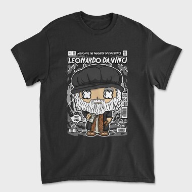 Da Vincis Wisdom, Tricou Barbati (Unisex)