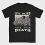 Possum Wild Animal Funny Quote Illustration, Tricou Barbati (Unisex)