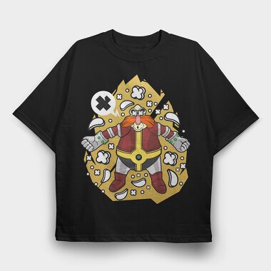 Dastardly Dastard, Tricou Oversize Barbati (Unisex)