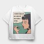 Pop Art Nail Polish, Tricou Oversize Barbati (Unisex)