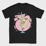 Pole Dancing Cat Cartoon, Tricou Barbati (Unisex)