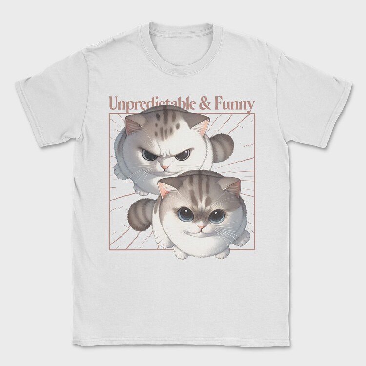 Playful Grumpy Cats, Tricou Barbati (Unisex)