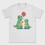 Playful Dinosaur Dinos Balloon Onesie, Tricou Barbati (Unisex)