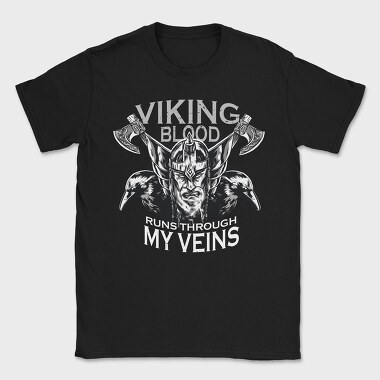 Viking Blood, Tricou Barbati (Unisex)