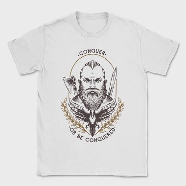 Viking Conquer or Be Conquered, Tricou Barbati (Unisex)