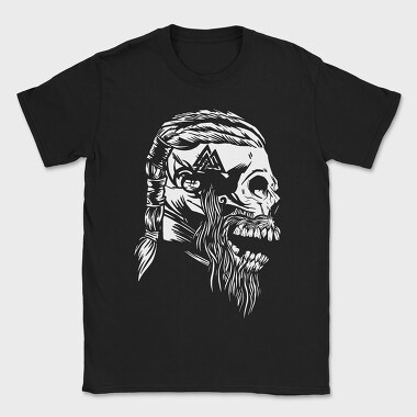 Viking Skull 3, Tricou Barbati (Unisex)
