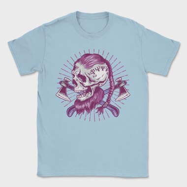Viking Skull 4, Tricou Barbati (Unisex)