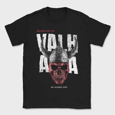 Viking Skull Valhalla, Tricou Barbati (Unisex)