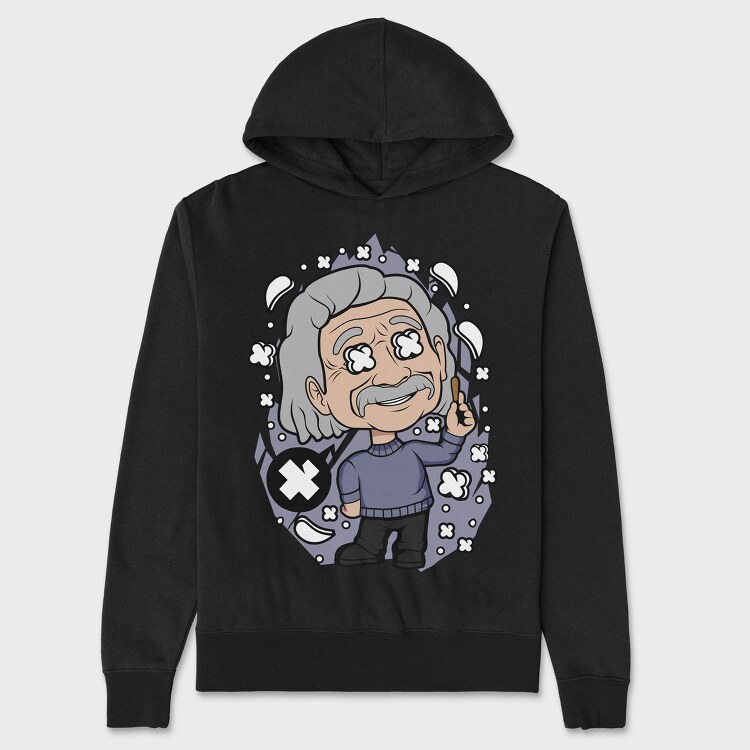 Einsteins Epiphany, Hanorac Oversize Barbati (Unisex)