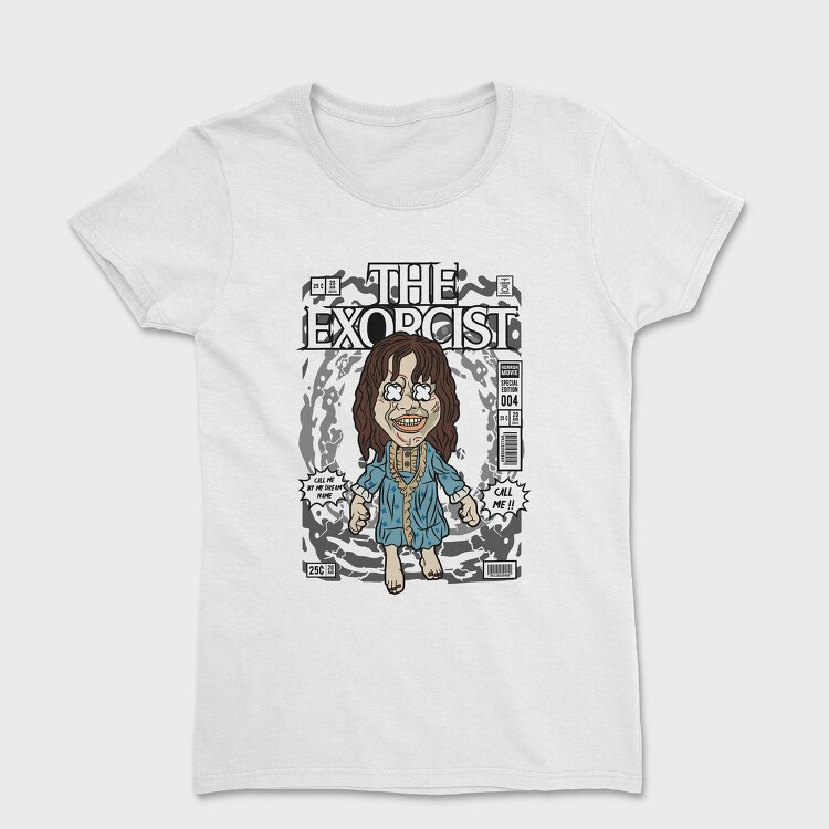 Exorcist Comic Horror, Tricou Femei