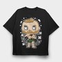 Fighting Champion Pop Art, Tricou Oversize Barbati (Unisex)