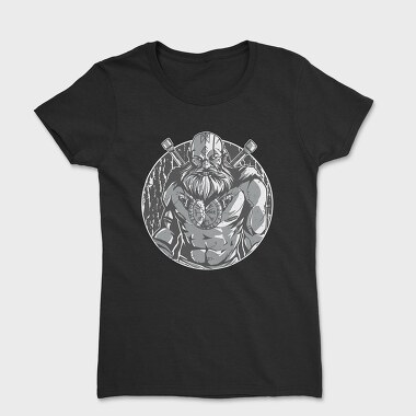 Viking Tattoo Crows, Tricou Femei