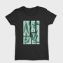 Plants And Fern Leaves Vintage, Tricou Femei
