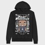 Furious Racer Pop Art, Hanorac Oversize Barbati (Unisex)