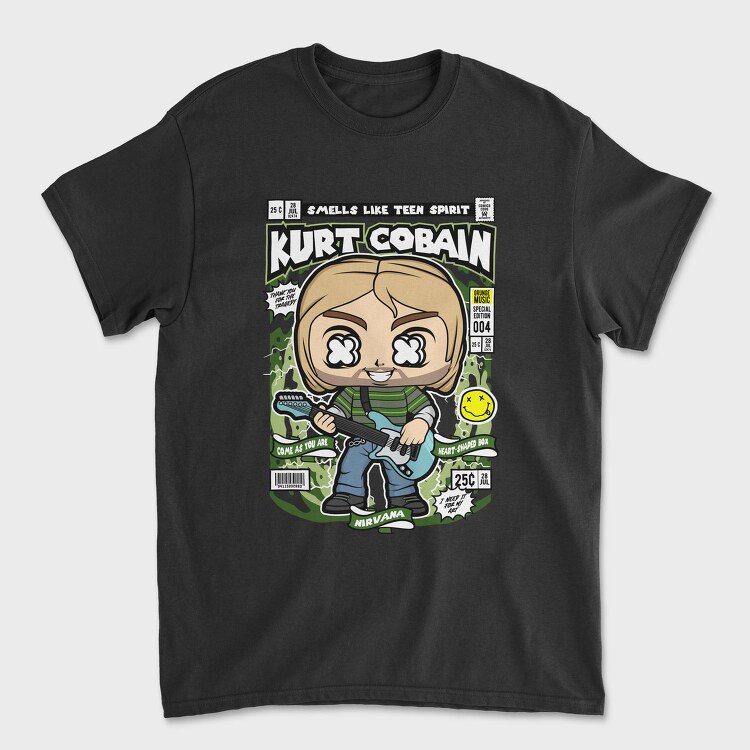 Grunge Spirit Guitar, Tricou Barbati (Unisex)