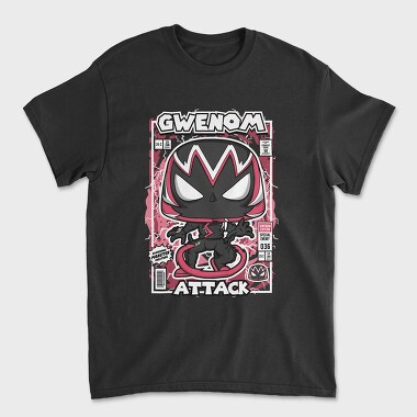 Gwenom Attack, Tricou Barbati (Unisex)