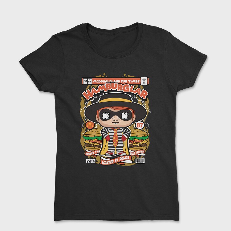 Hamburger Thief, Tricou Femei