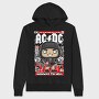 Highway To Hell Rockstar, Hanorac Oversize Barbati (Unisex)